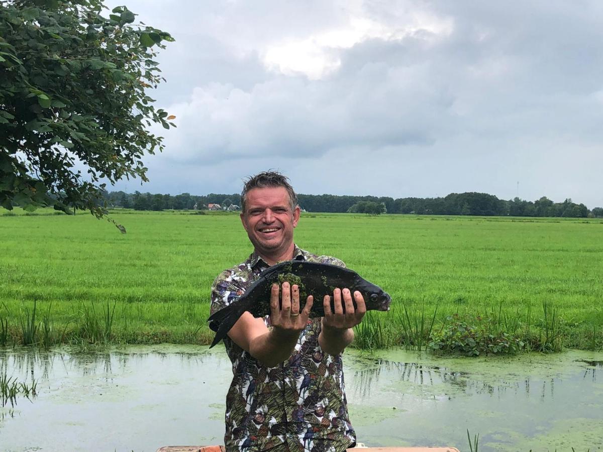 Prive In Een Bosrijke Omgeving Welkom Bij Gastenverblijf Het Ontsnapte Schaap In Jubbega Esterno foto